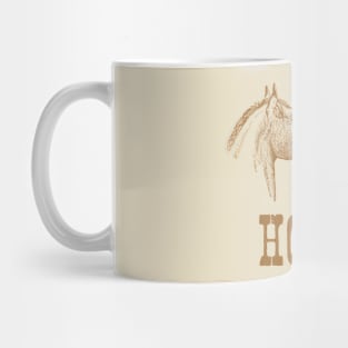 Two Horseheads Mug